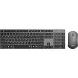Deltaco Tangentbord Deltaco Wireless Keyboard Mouse Combo