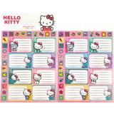 Hello Kitty Kreativitet & Pyssel Hello Kitty Glitter Name Labels & Stickers 56pcs