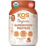 Jod Proteinpulver Kos Organic Superfood Plant Protein Powder Salted Caramel Coffee 1036g
