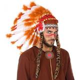 Vilda västern Huvudbonader BigBuy Carnival Indian Headdress Brown