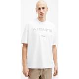 Kläder AllSaints Cutout Oversized Logo Crew Neck T-Shirt