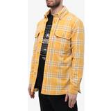 Herr - Overshirts - Ull Jackor Burberry Checked wool and cotton overshirt yellow