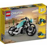 Lego motorcykel leksak leksaker Lego Creator 3 in 1 Vintage Motorcycle 31135