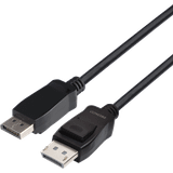 DisplayPort-kablar Deltaco LSZH 1.2 DSC 1.4 DisplayPort - DisplayPort M-M 1m