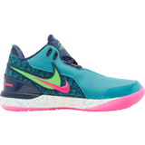 Dam - Nubuck Basketskor Nike LeBron NXXT Gen AMPD - Dusty Cactus/Midnight Navy/Fierce Pink/Green Strike
