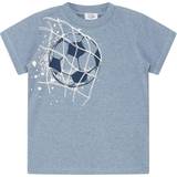 Hust & Claire T-shirts Barnkläder Hust & Claire Mini Blue Fog Melange Arthur T-shirt