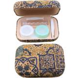 Contact lenses Elevanty Contact Lenses Travel Case with Mirror