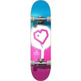 Lönnträ Kompletta skateboards Centrano Erwachsene Blueprint Spray Heart V2 Skateboard 7.25"