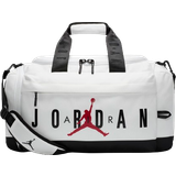 Vita Väskor Nike Men's Jordan Velocity Duffle Bag 36L - White