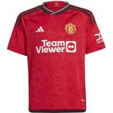 Kortärmad - Manchester United FC Matchtröjor adidas Manchester United 23/24 Home Jersey Kids