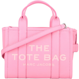 Marc Jacobs Rosa Toteväskor Marc Jacobs The Leather Small Tote Bag - Petal Pink