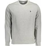U.S. Polo Assn. Tröjor U.S. Polo Assn. Gray Cotton Sweater Gray