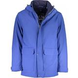 Gant Blåa Kappor & Rockar Gant Blue Cotton Jacket Blue
