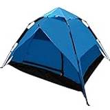 Popup tält Tält, automatiskt, pop-up campingtält 4 personer med solskyddsbeläggning, vattentätt, 4 säsonger, snabbtält för utomhus utomhus utomhus