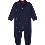 Ralph Lauren Jumpsuits Barnkläder Ralph Lauren Baby's Soft Cotton Polo Coverall - Refined Navy