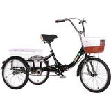 Svarta Trehjulingar Noaled Tricycle for Adult 3 Wheel Bikes Unisex