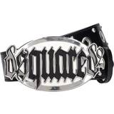DSquared2 Dam Accessoarer DSquared2 Gothic Leather Belt Black