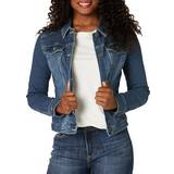 Rayon Ytterkläder Lee Women's Denim Jacket - Weathered/Medium Blue