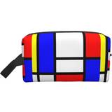 Herr Sminkväskor Gratka Mondrian Travel Makeup Bag - Multicolor