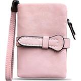AOXONEL Small Bifold Wallet - Light Pink
