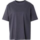 Topshop T-shirts & Linnen Topshop – Premium – Grå enkel T-shirt med korta ärmar-Grå/a