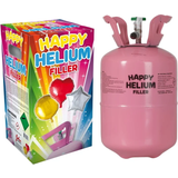 Hjärtor Ballonger Hisab Joker Helium Gas Cylinders 30 Balloons Pink