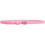 Pinko Accessoarer Pinko Damen Love Berry H1 Belt VIT.Seide Gürtel, P31b_rosa Marine-Block Color