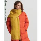 Superdry Dam Halsdukar & Sjalar Superdry Womens Luxe Scarf Green Alpaca Wool One