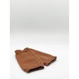 Bruna - Dam Badkläder SVNX Unisex Knitted Arm Warmers Brown One