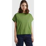 United Colors of Benetton Dam Kläder United Colors of Benetton Kimono Sleeve T-shirt, L, Military Green, Women