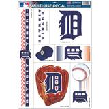 Detroit Tigers Supporterprylar WinCraft Detroit Tigers Ultra Decal Sheet, 11"x17" Team Color