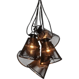 Lampdelar Konstsmide 10 Clear Bulb LED Start Set Black Ljusslinga 10 Lampor
