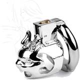 Gerrit BDSM Rabbit Shape Chastity Cage with 3 Penis Rings