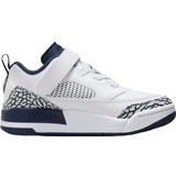 27½ - Läder Sportskor Nike Jordan Spizike Low GSV - White/Pure Platinum/Obsidian