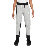 Dragkedja Byxor Barnkläder Nike Boy's Sportswear Tech Fleece Trousers - Dark Gray Heather/Black/Black/White
