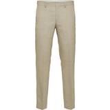 Selected Kläder Selected Slim Fit Pants - Sand