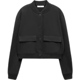 Mango Ytterkläder Mango Toledo Bomber Jacket - Black