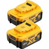 Dewalt Batterier - Verktygsbatterier Batterier & Laddbart Dewalt DCB184P2-XJ