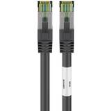 LSZH - Nätverkskablar Goobay CAT 8.1 Patch Cord S/FTP (PiMF) RJ45 - RJ45 M-M 5m