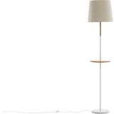 Beige Golvlampor & Markbelysning Sky Furniture Hattman White/Beige Golvlampa 165cm