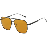 Minjuk Polarized Sunglasses Black/Yellow