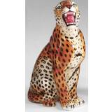 Porslin Dekoration RBA Leopard Small Multicolour Prydnadsfigur 62cm