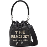 Bucketväskor Marc Jacobs The Woven Bucket Bag - Black