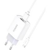Mobilrengöring Foneng Fast charger 2x USB EU30 USB Type Micro cable