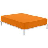 Orange Sängkläder Fitted bottom sheet Alexandra Mattress Cover Orange (200x)