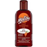 Mjukgörande Tan enhancers Malibu Fast Tanning Oil 200ml