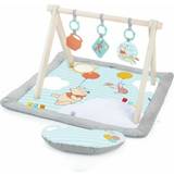 Disney Babyleksaker Bright Starts Disney Winnie the Pooh Once Upon a Tummy Time Baby Activity Mat with Wooden Toy Bar