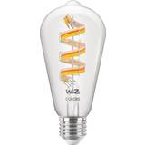 E27 - Röda LED-lampor WiZ Filament Edison LED Lamps 6.3W E27