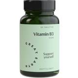 Great Earth B-vitaminer Vitaminer & Kosttillskott Great Earth Vitamin B3 Niacin 500mg 60 st