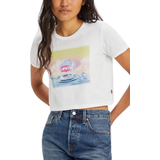 Levi's Homeroom T-shirt with Print - Bubble Bw Bright White/White